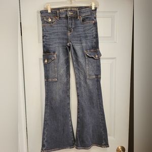 American Eagle cargo jeans